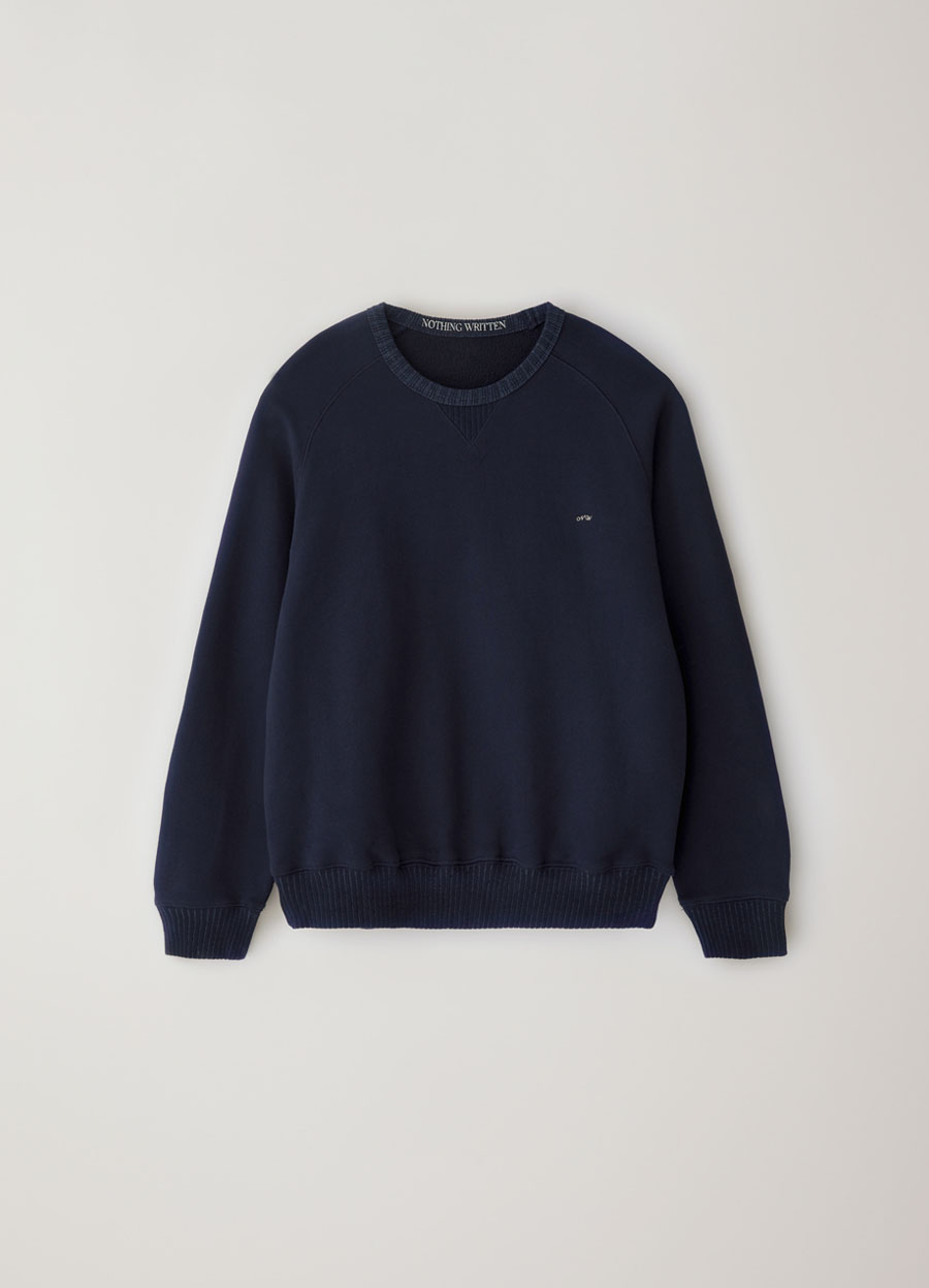 3RD / Vintage cotton sweatshirt (Navy)